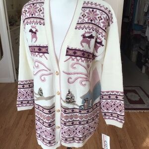 Christmas sweater, cardigan